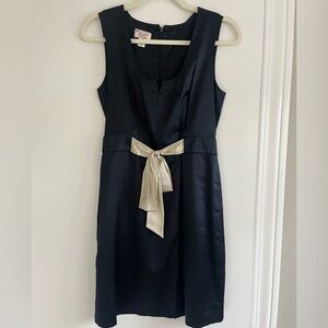 Original Penguin Black Dress with Cream Bow